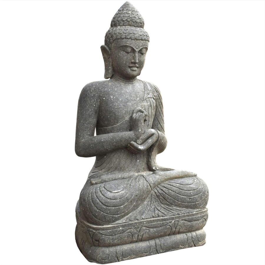Buddha Figur Nagar Mit Dharmachakra Mudra 14
